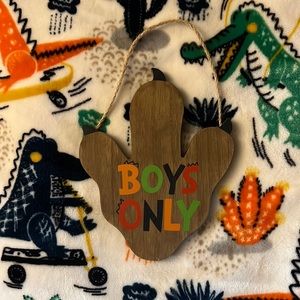 Dinosaur Room Set with Matching blanket